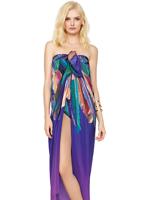 Gottex Macaw Silk Pareo image