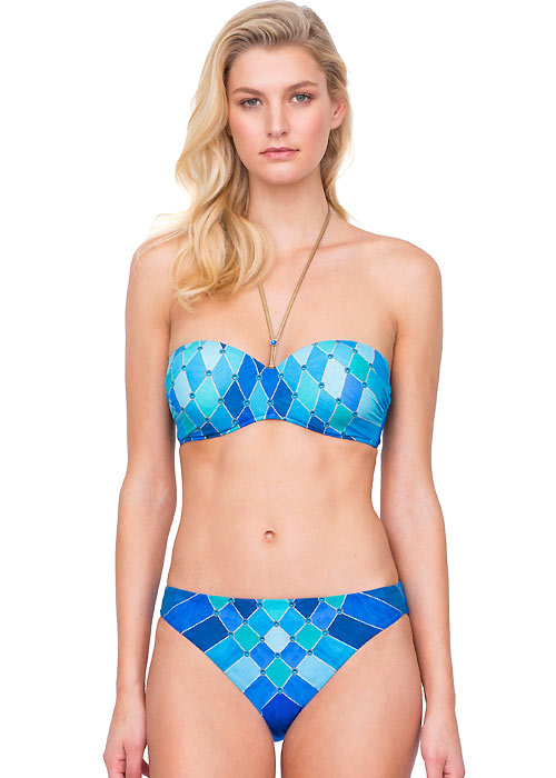 Gottex Belle Fleur Moulded Bandeau Bikini