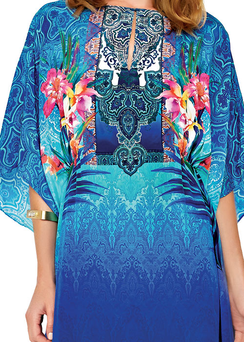Gottex Oahu Silk Sun Dress SideZoom 4