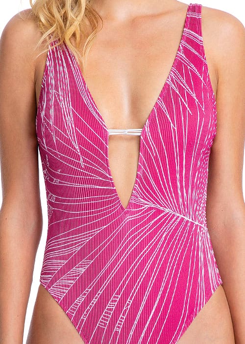 Gottex Palla Deep Plunge Swimsuit SideZoom 3