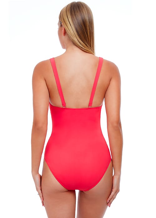 Gottex Profile Bellini V Neck Halter Swimsuit SideZoom 2