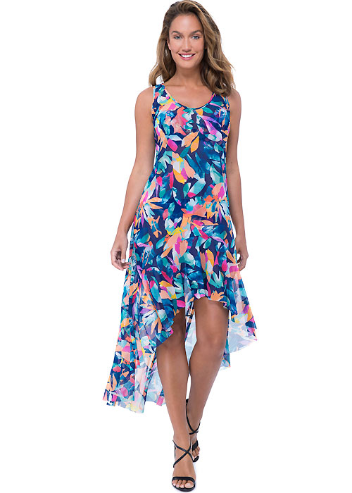 Gottex Profile Cruise Bermuda Breeze Mesh Dress image
