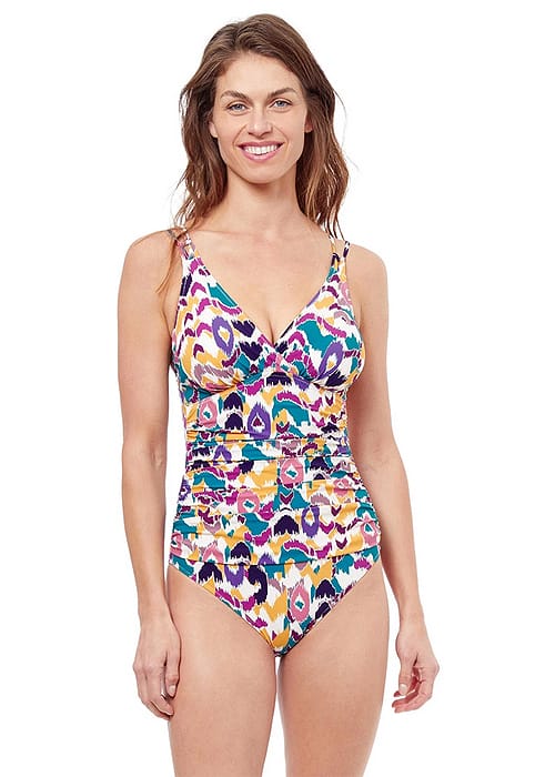 Gottex Profile Echo V Neck Swimsuit