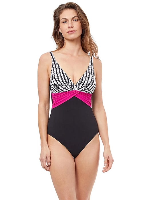 Gottex Profile Enya V Neck Swimsuit