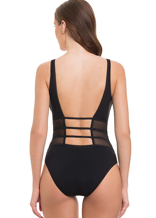 Gottex Profile Grand Prix Zip Swimsuit SideZoom 2