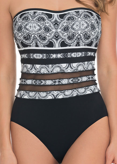 Gottex Profile Madeira Bandeau Swimsuit image