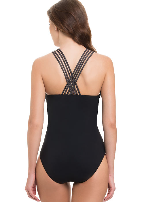 Gottex Profile Stargazer High Neck Swimsuit SideZoom 2