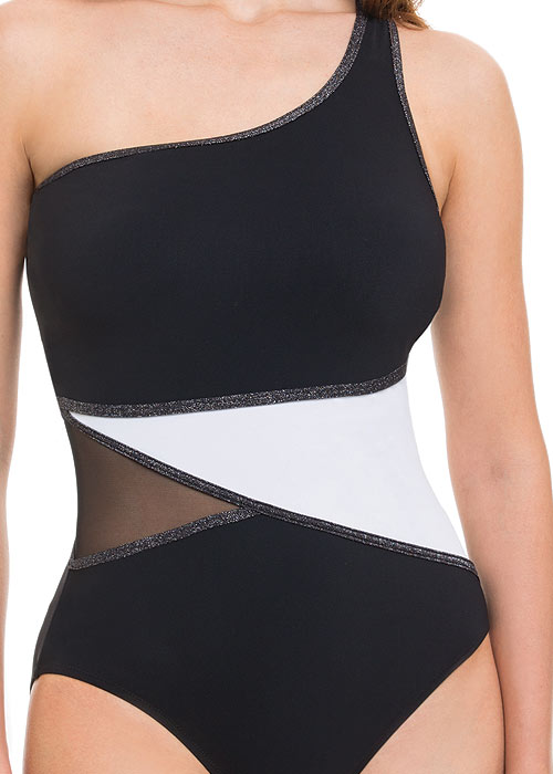 Gottex Profile Stargazer One Shoulder Swimsuit image