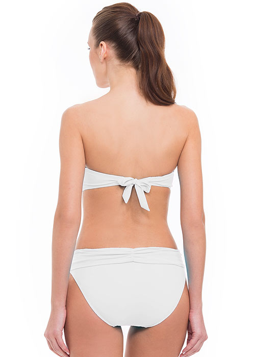 Gottex Profile Tutti Frutti Bandeau White Bikini SideZoom 3