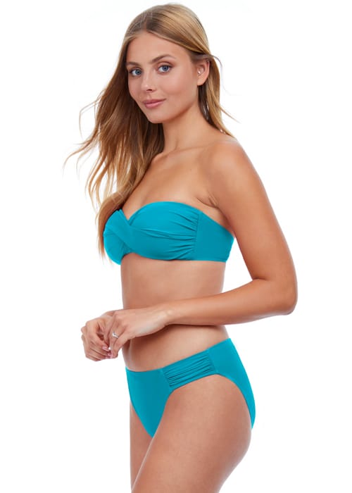 Gottex Profile Tutti Frutti Pleated Bandeau Bikini SideZoom 3