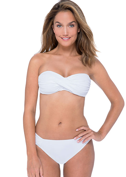 Gottex Profile Tutti Frutti Shirred Bandeau Bikini image