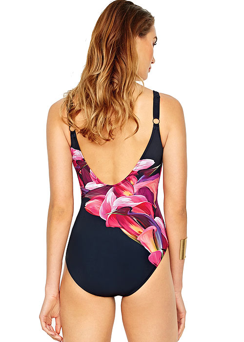 Gottex Sangria Surplice Swimsuit SideZoom 2