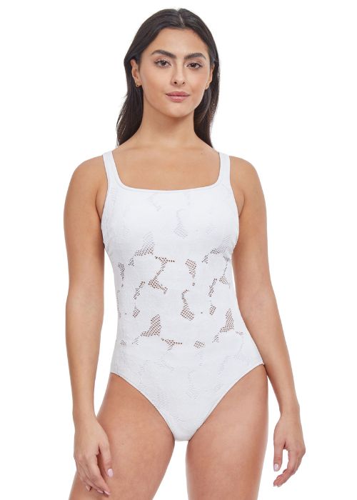 Gottex Profile Late Bloomer Round Neck Swimsuit SideZoom 3