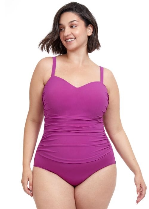 Gottex Profile Tutti Frutti Full Figure Sweetheart Swimsuit SideZoom 3