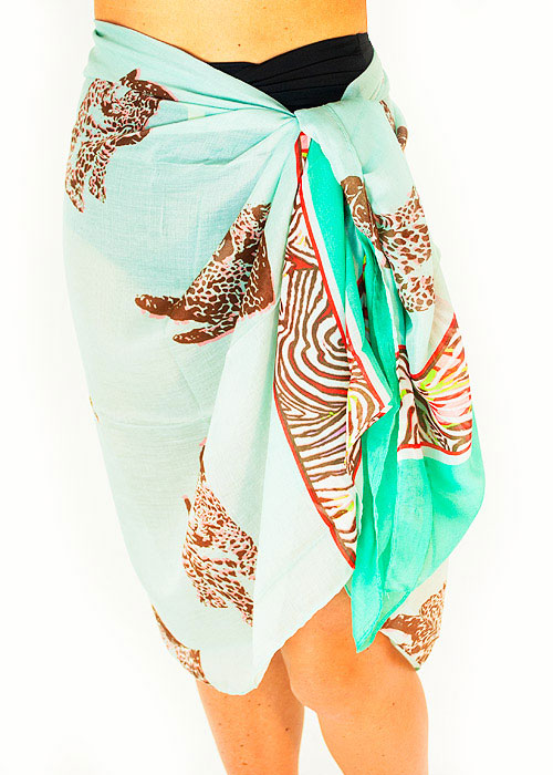 Heaven Sent Acqua Safari Sarong image