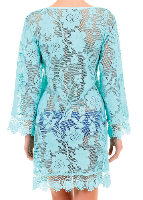 Iconique Acqua Lace Kaftan SideZoom 3