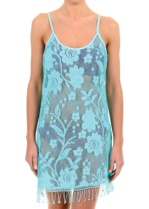 Iconique Acqua Lace Sun Dress image