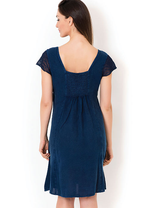 Iconique Indigo Denim Dress SideZoom 3