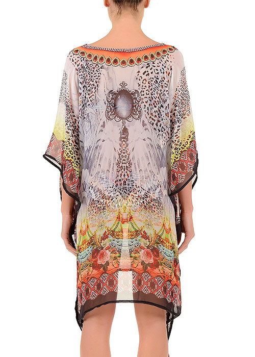 Iconique Rota Animal Print Poncho image