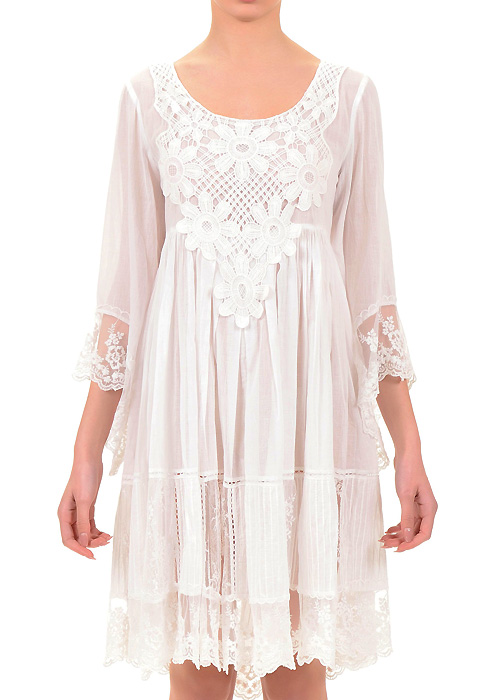 Iconique Gipsy Lace Sun Dress SideZoom 2