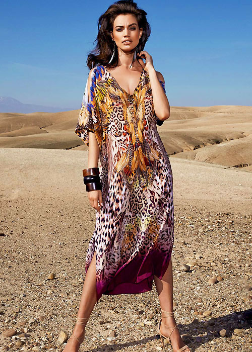 Maryan Mehlhorn Atacama Animal Kaftan image