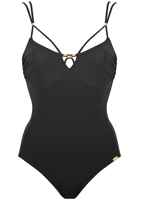 Maryan Mehlhorn Glam Black Swimsuit SideZoom 3