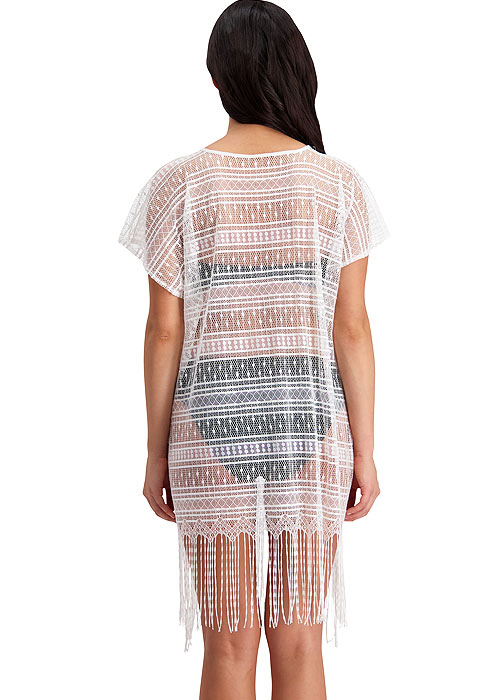 Moontide Aztec V Neck Cover Up BottomZoom 2