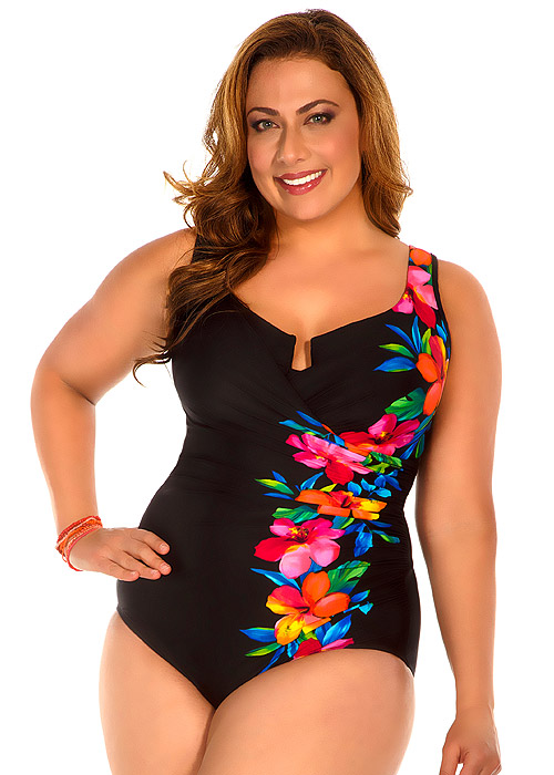 Miraclesuit Aloha Gardens Shaping Swimsuit image