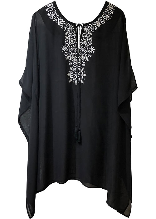 Miraclesuit Castaway Embellished Kaftan SideZoom 2