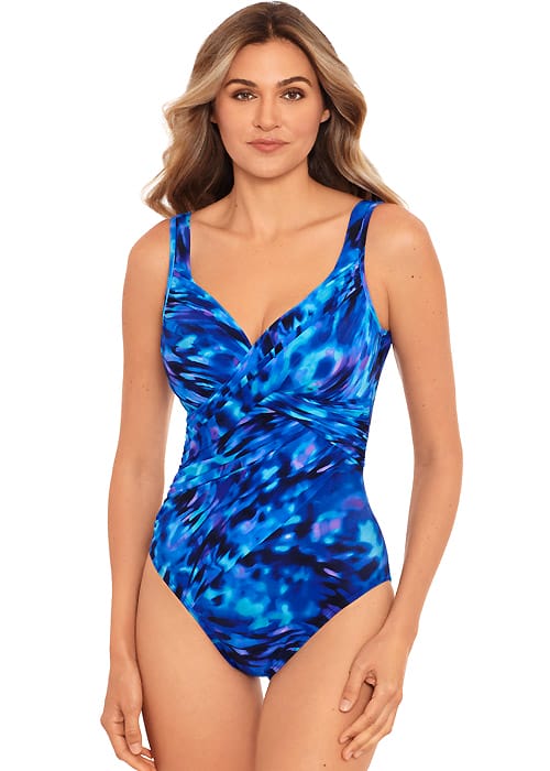 Miraclesuit Cloud Leopard Revele Swimsuit SideZoom 4