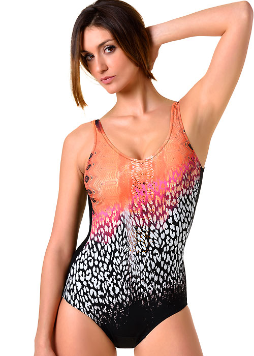 Miraclesuit Miradonna Afrikan Animalier Diana Swimsuit image