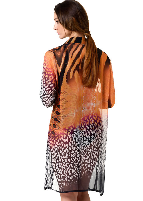 Miraclesuit Miradonna Afrikan Animalier Serafin Tunic SideZoom 3