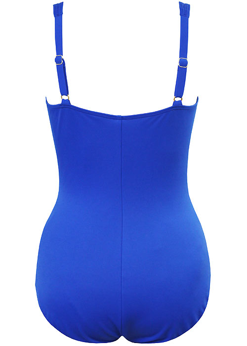 Miraclesuit So Riche Zip Code Blue Swimsuit BottomZoom 3