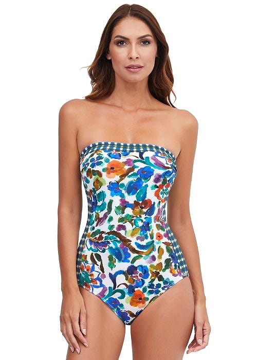 Nuria Ferrer Eda Bandeau Swimsuit