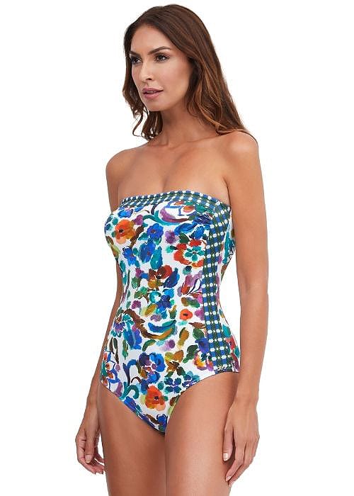 Nuria Ferrer Eda Bandeau Swimsuit SideZoom 3