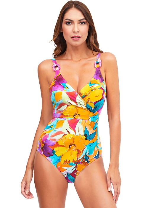 Nuria Ferrer Malena Wrap Swimsuit