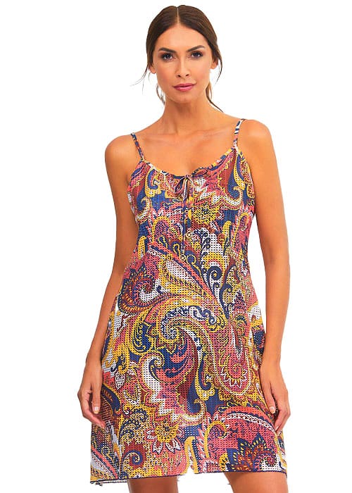 Nuria Ferrer Scarlet Women Sun Dress