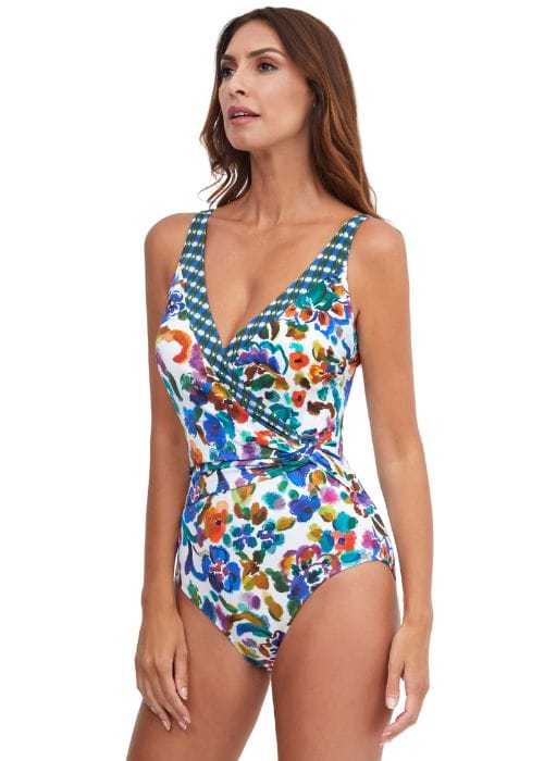 Nuria Ferrer Eda Wrap Swimsuit image