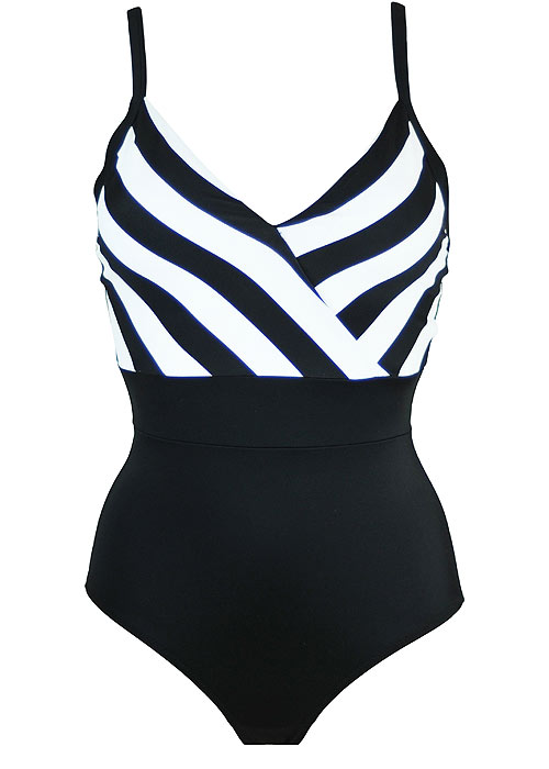 Pour Moi High Line Control Swimsuit SideZoom 2