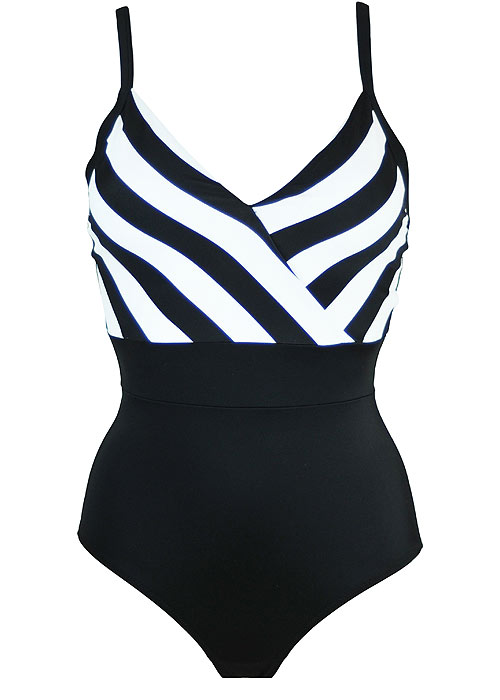 Pour Moi High Line Control Swimsuit | UK Swimwear