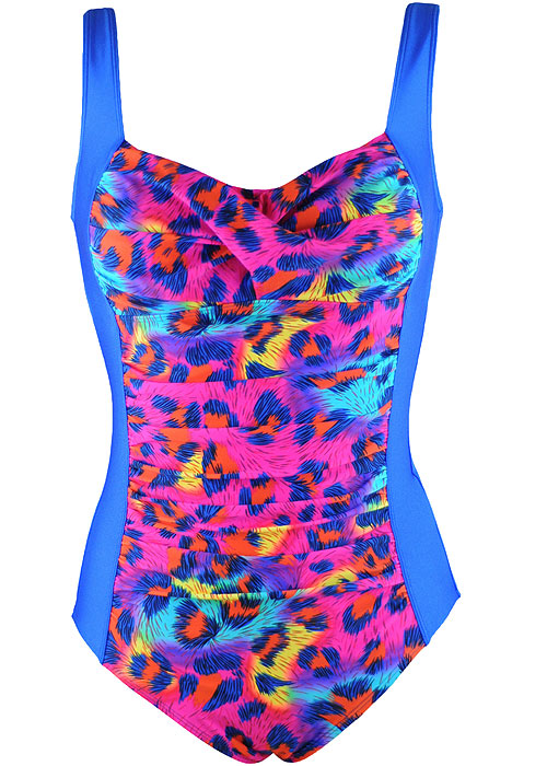 Pour Moi Malibu Control Swimsuit Multi SideZoom 3