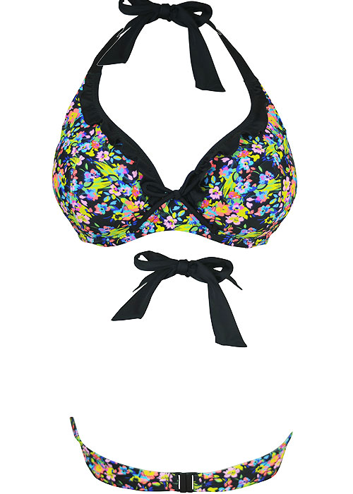 Pour Moi Sunkissed Halter Underwired Bikini Top image