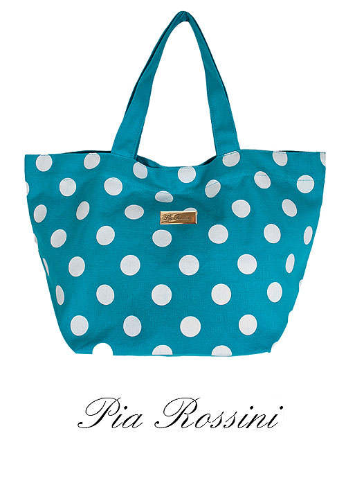 Pia Rossini Bella Mini Polka Dot Bag