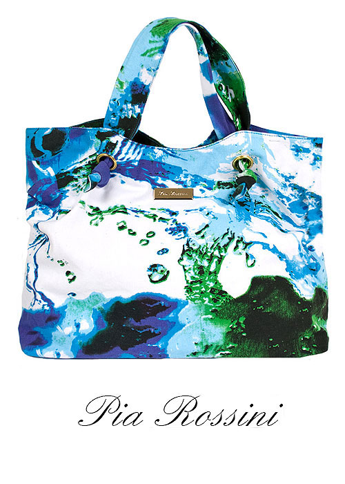 Pia Rossini Lorenzo Summer Breeze Print Canvas Bag
