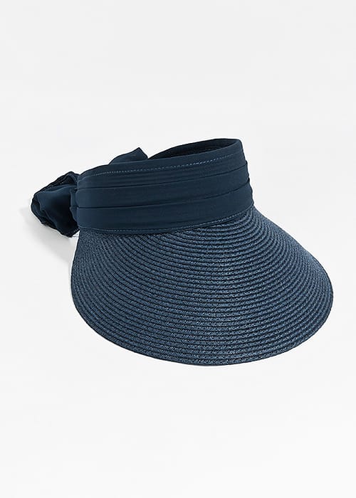 Pia Rossini Augusta Navy Visor image