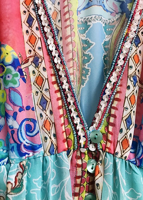 Pia Rossini Cancun Maxi Kimono SideZoom 3