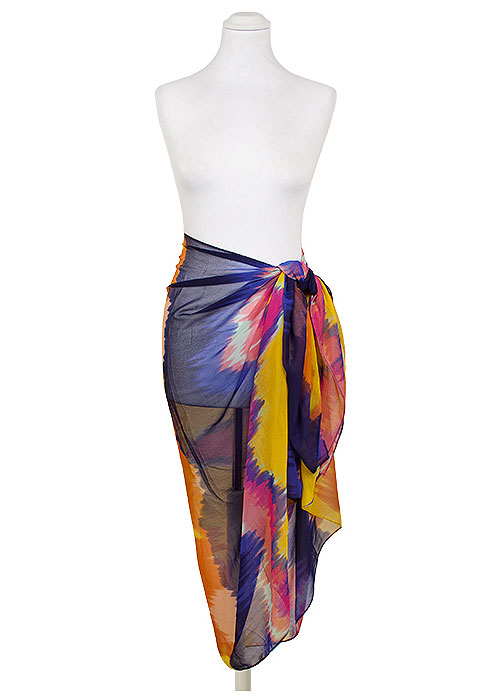 Pia Rossini Miami Rainbow Sarong image