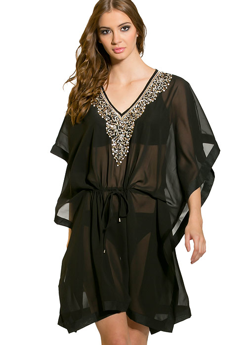 Pia Rossini Oriana Kaftan | UK Swimwear