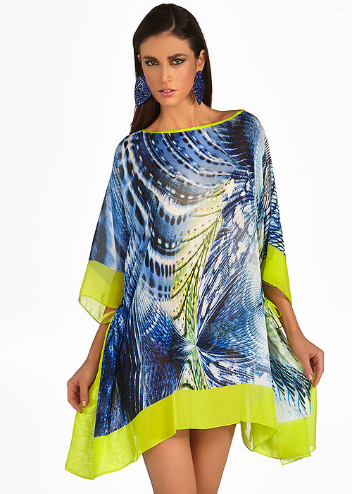 Roidal Kate Silk Poncho 683 image