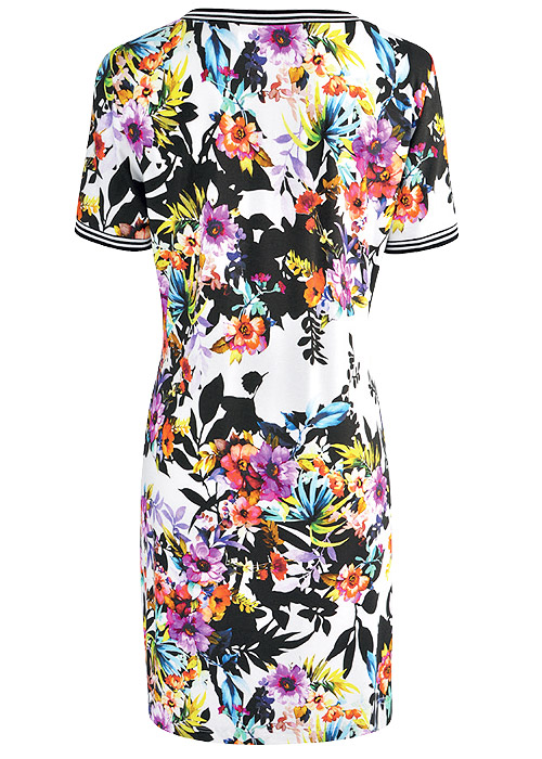 Rosch Flowers V Neck Sun Dress SideZoom 4